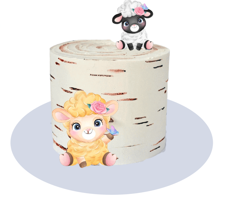 Cute Sheep Cake